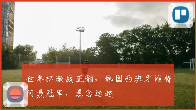 世界杯激战正酣，韩国西班牙谁将问鼎冠军，悬念迭起